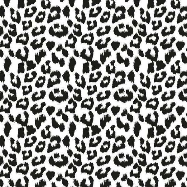 Inpakpapier tijgerprint zwart-wit