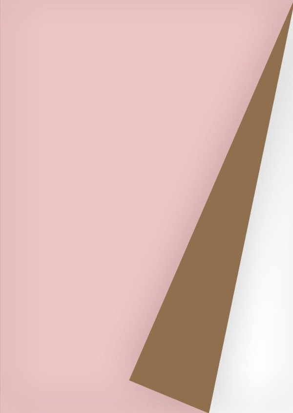 Inpakpapier roze-brons