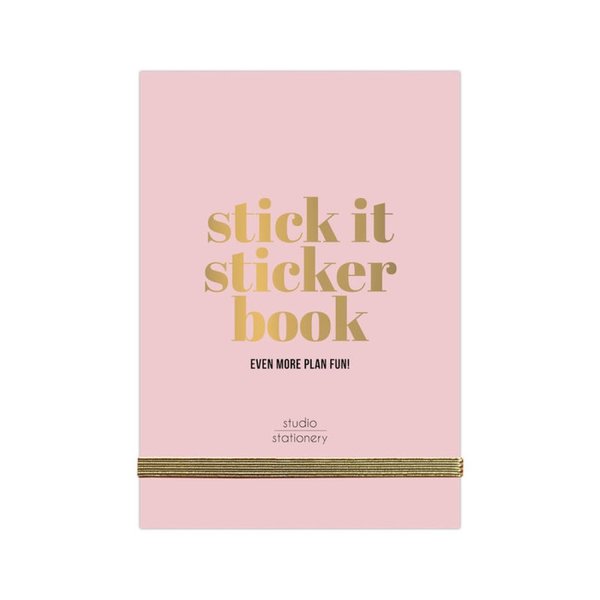 Stick it stickerbook roze